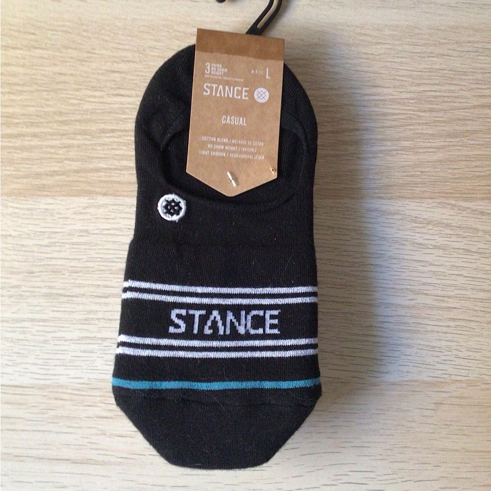 Stance Mens Casual No Show Socks (3 Pairs)